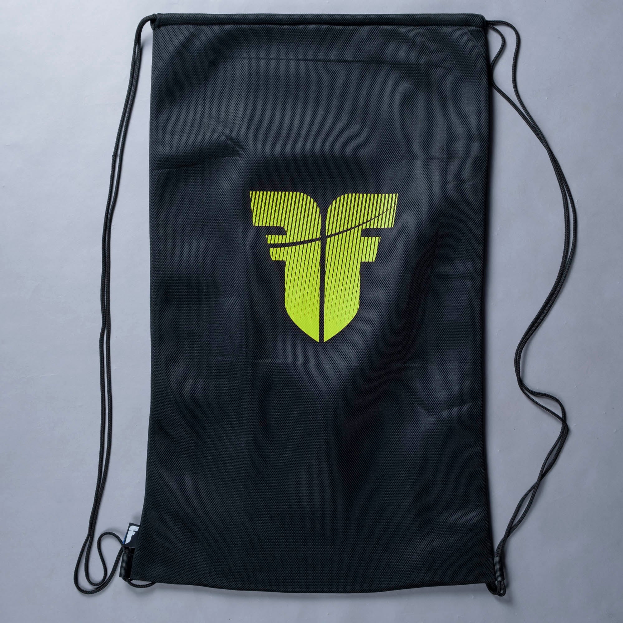 Fighter Mesh Bag 60cm x 70cm - black/neon yellow, FHBB-04