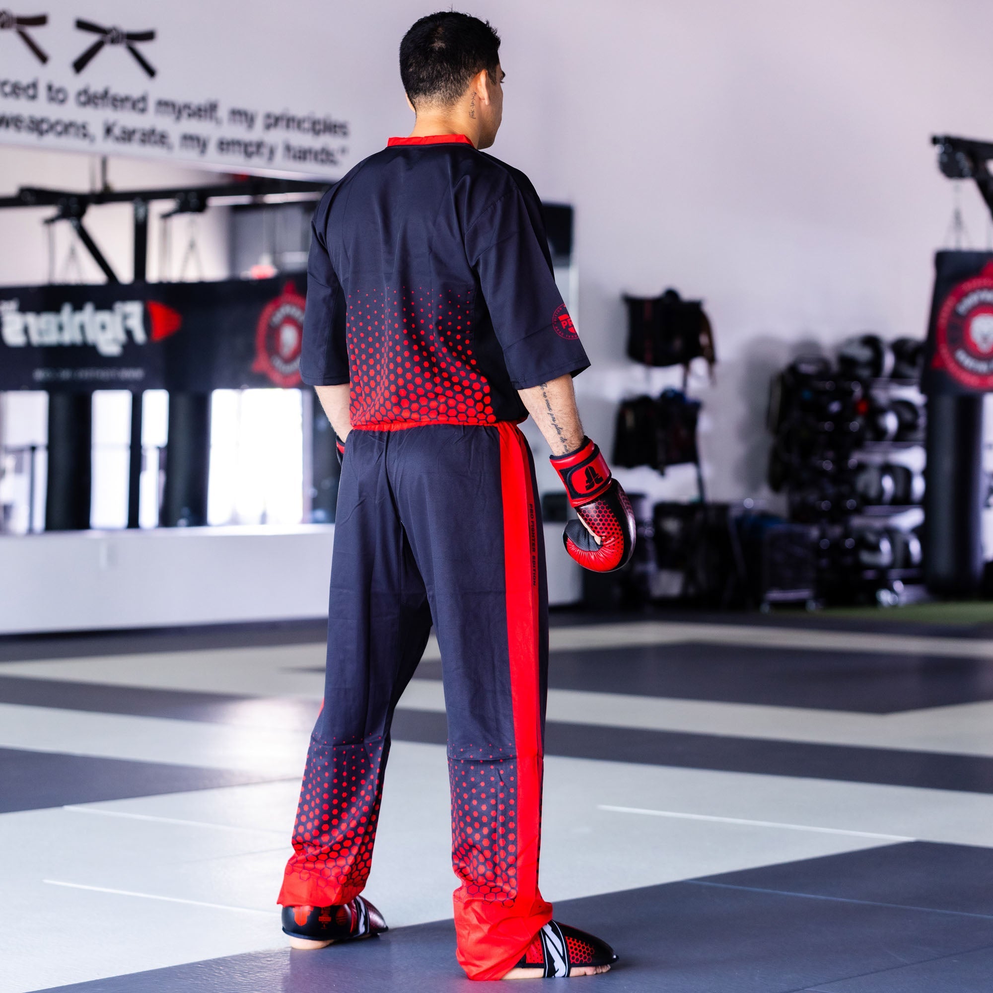 Fighter Uniform Pro Fighter Edition - red/black