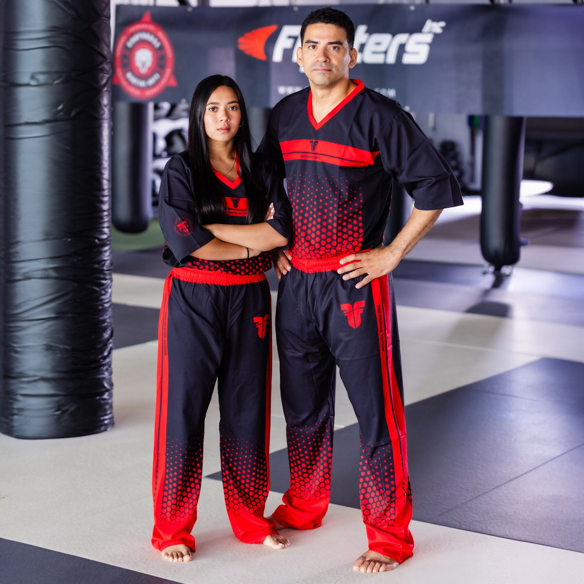 Fighter Uniform Pro Fighter Edition - red/black