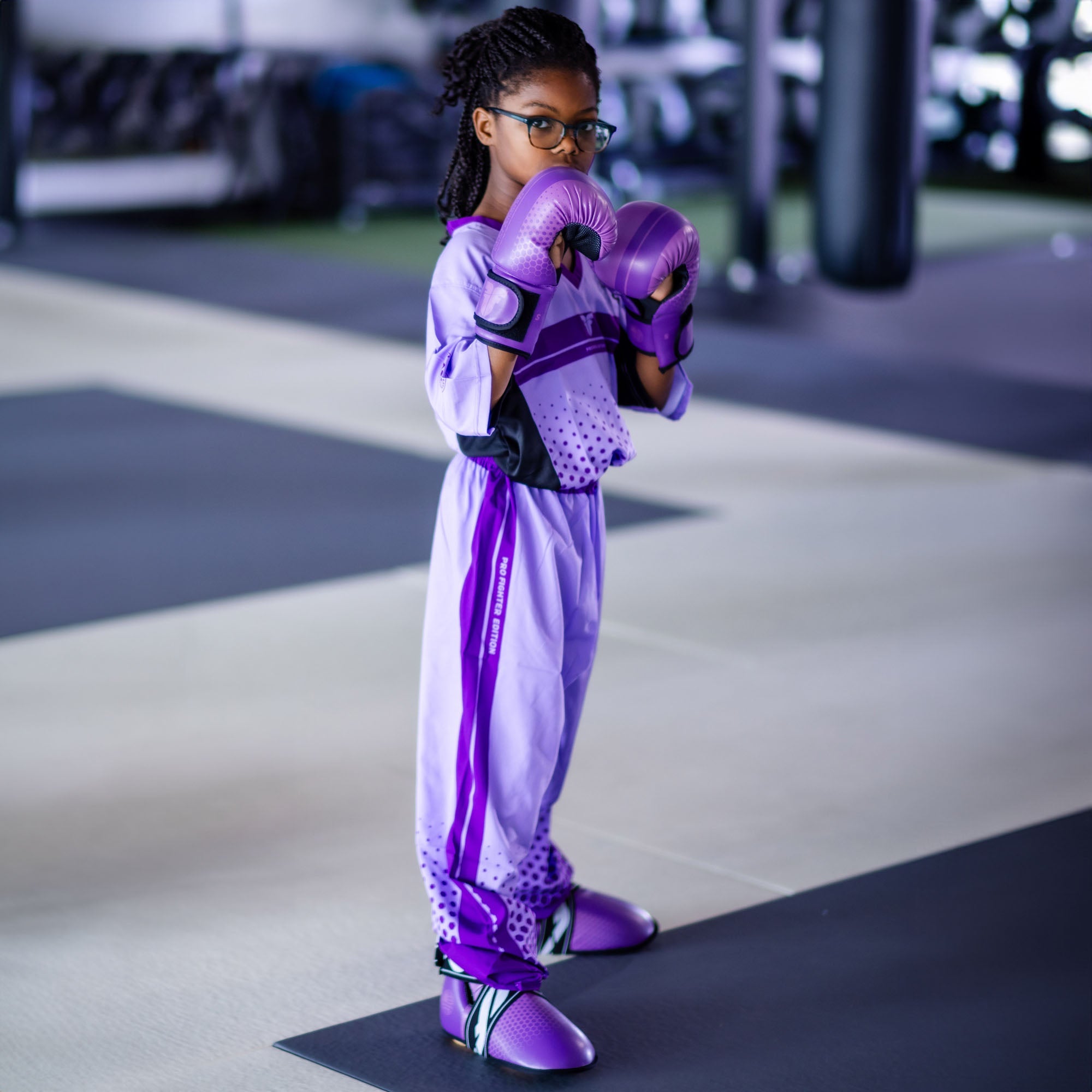 Fighter Uniform Pro Fighter Edition - purple