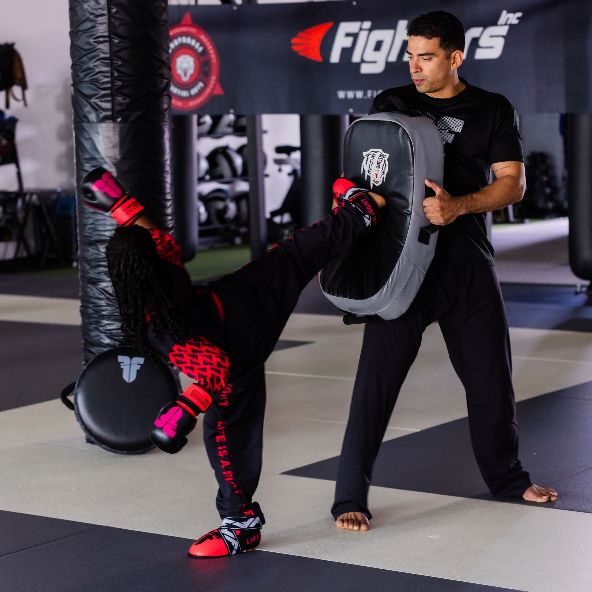 Fighter Uniform Pro Fighter Edition - black/pink