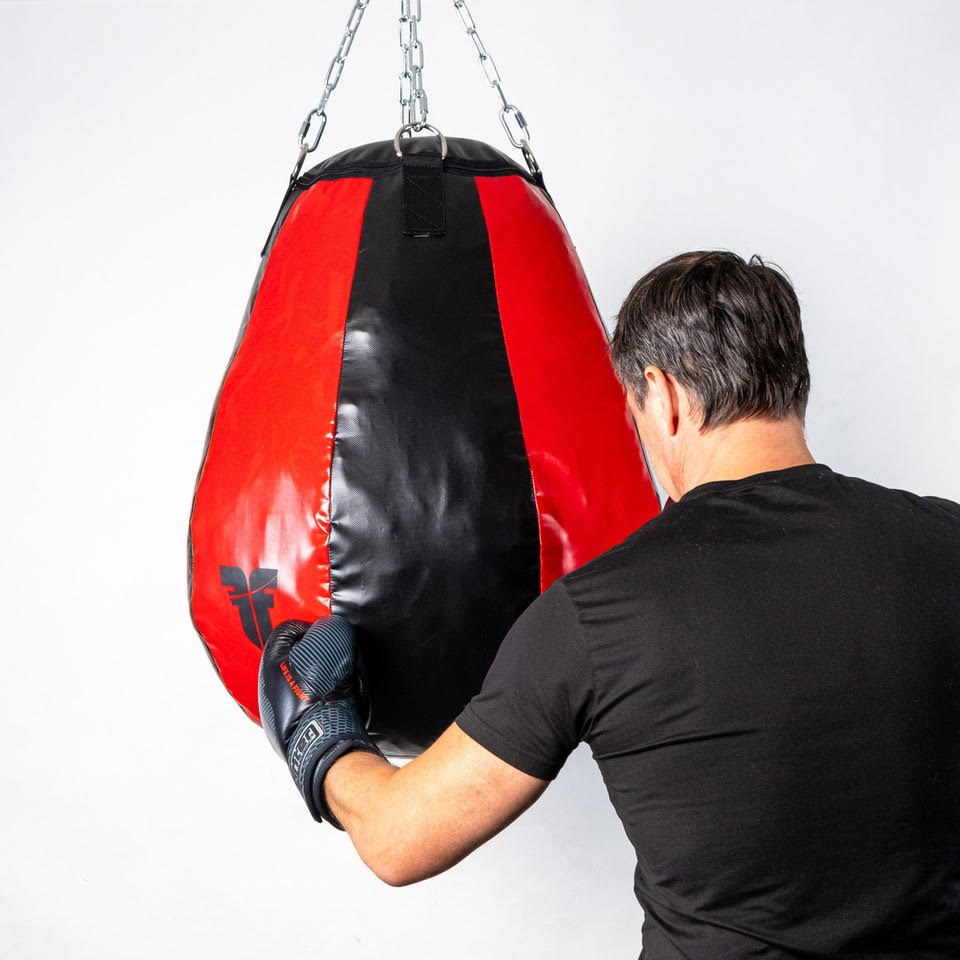 The Fighter Professional Speed Bag - black/red