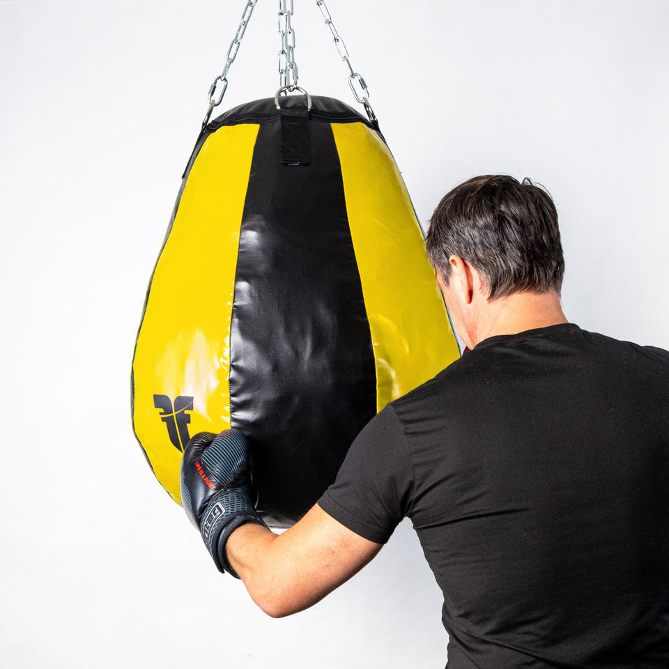 The Fighter Professional Speed Bag - black/yellow