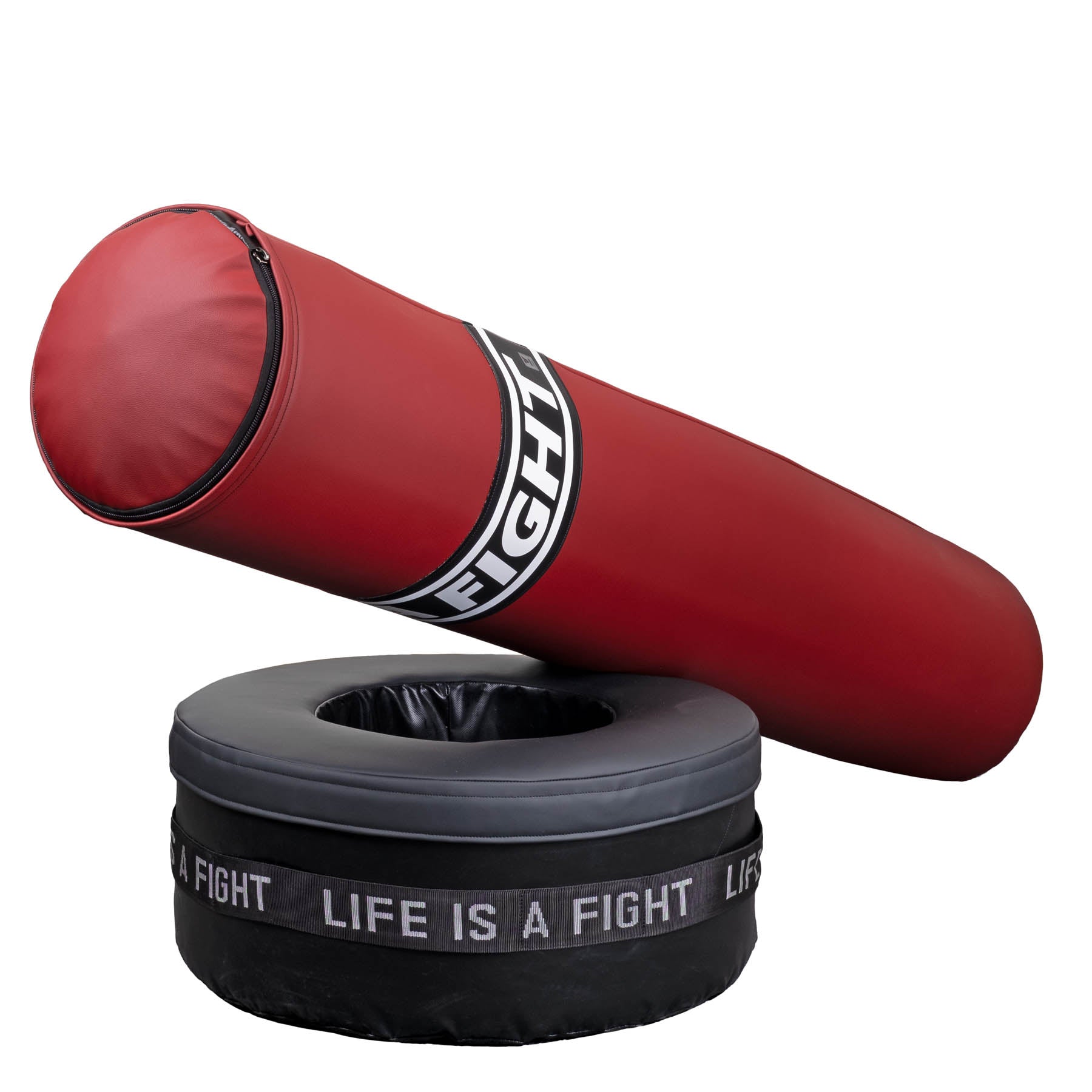 Fighter Free-Standing Boxing Bag  EASY - dark red