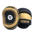 Fighter Oval Shield Pro Small - black/gold, FSMPR-002-BG