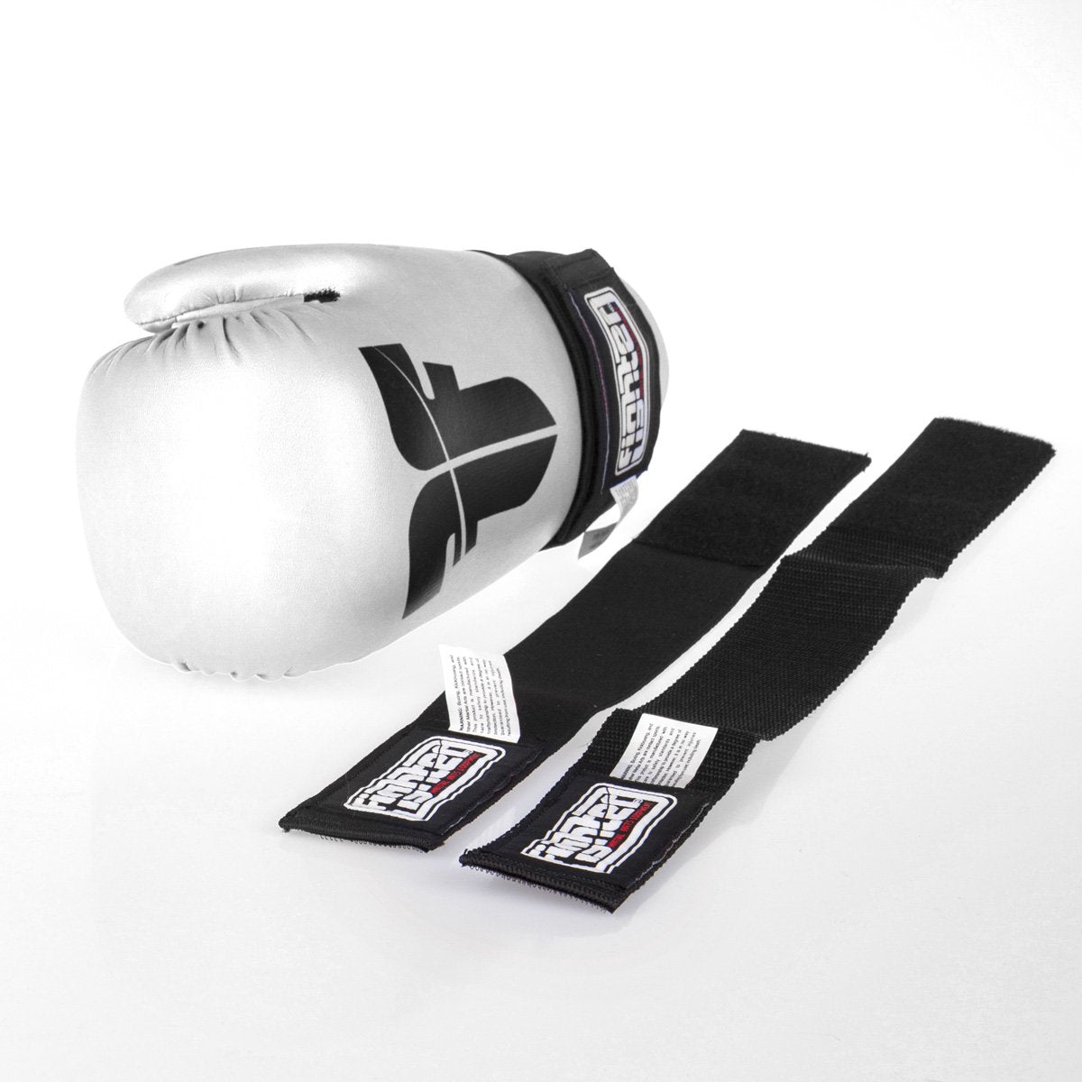 Fighter Open Gloves Strap - white