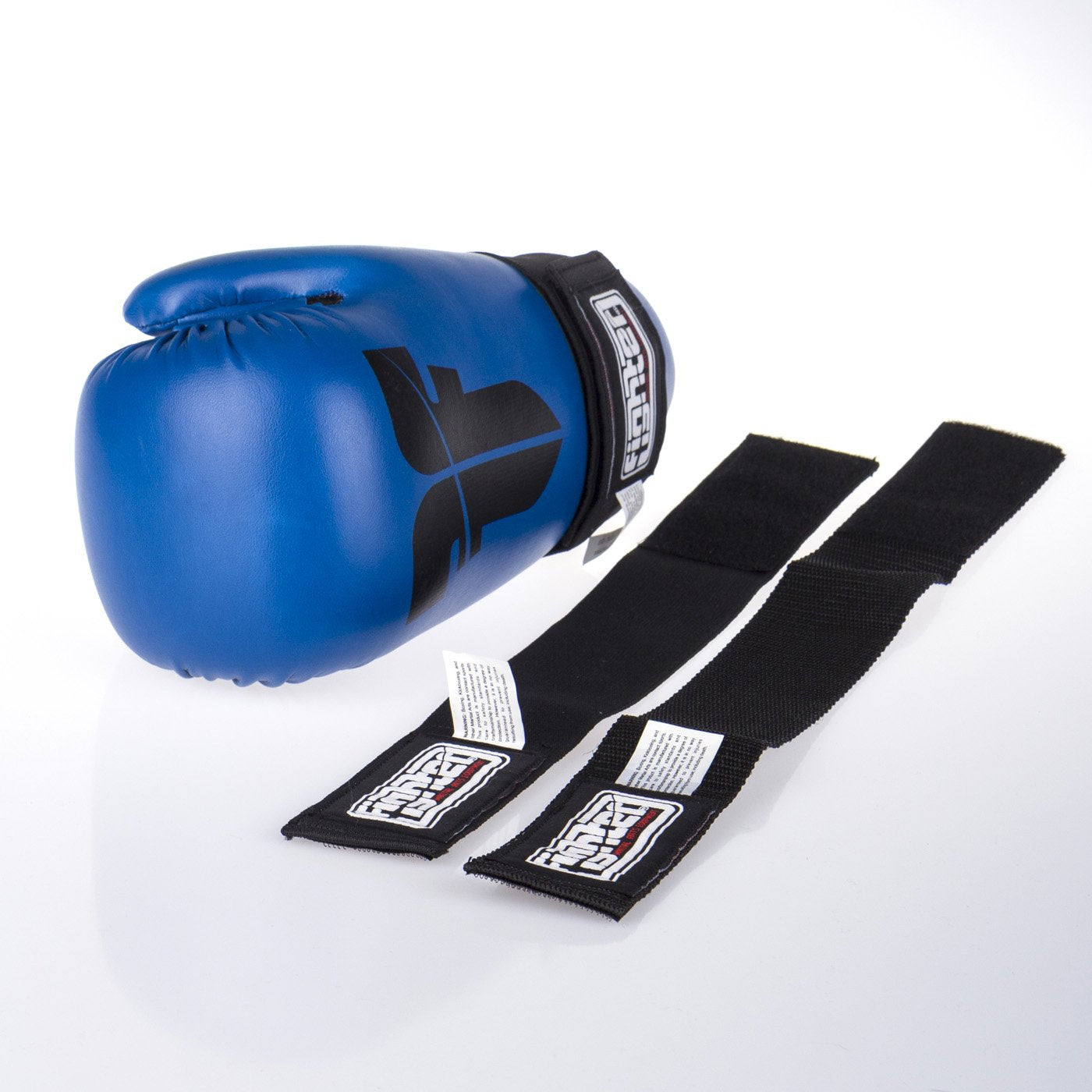 Fighter Open Gloves Strap - blue, FOG-001BL